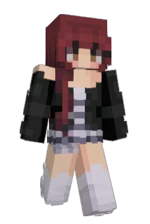 constantred Minecraft avatar full body