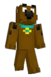 contemptive Minecraft avatar full body