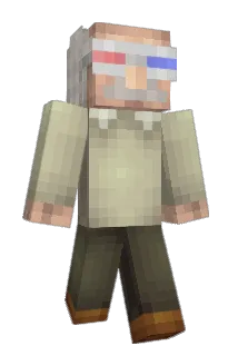 cool_einstein Minecraft avatar full body