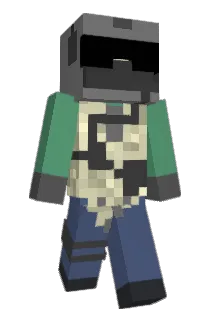 coolguy_crafting Minecraft avatar full body
