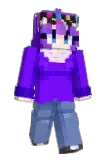 coompuetr Minecraft avatar full body