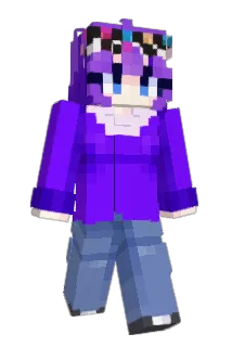 coompuetr Minecraft avatar full body