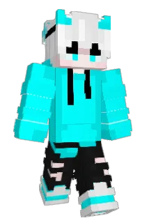 cosmopooky Minecraft avatar full body