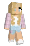 courteneybee Minecraft avatar full body