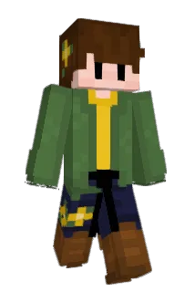 cowplum Minecraft avatar full body