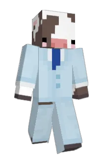 cowtsunami Minecraft avatar full body