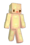 cqked Minecraft avatar full body