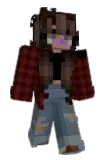 cr1b3 Minecraft avatar full body