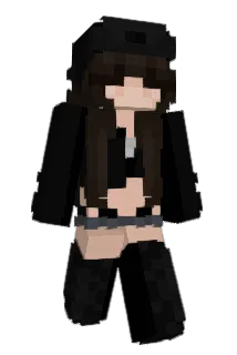 cracuda Minecraft avatar full body