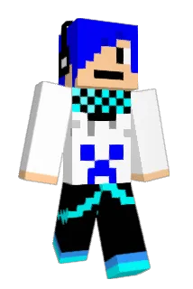 crazybluefan Minecraft avatar full body
