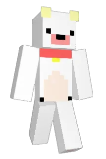 cream00000 Minecraft avatar full body