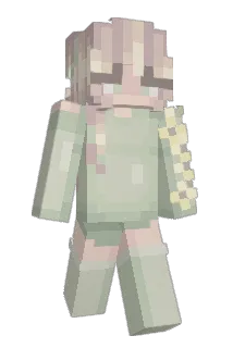 creamdoll Minecraft avatar full body