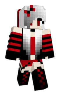 creamela Minecraft avatar full body