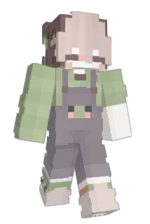 creamparty Minecraft avatar full body