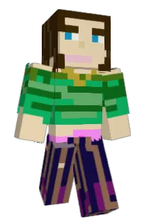 creepometer Minecraft avatar full body