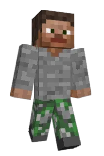 creseter Minecraft avatar full body