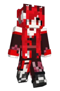 crimsonbloodcat Minecraft avatar full body