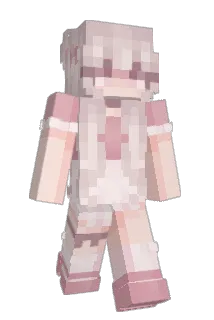 crisptypink Minecraft avatar full body