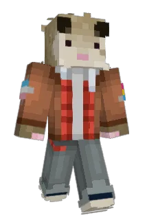crittercoded Minecraft avatar full body