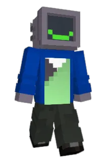 crizOS Minecraft avatar full body