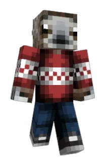 crosseyeman Minecraft avatar full body
