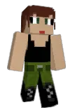 crovvo Minecraft avatar full body