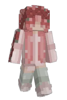 crownedcroissant Minecraft avatar full body