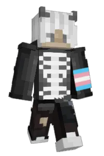 crowspog Minecraft avatar full body