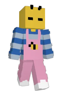 crude3 Minecraft avatar full body