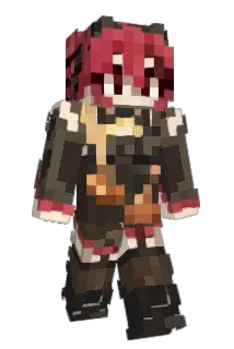 crunchyflan Minecraft avatar full body