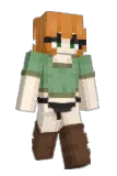 crxnge Minecraft avatar full body