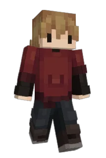 crystalous Minecraft avatar full body