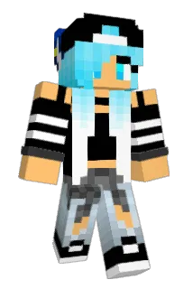 crystalwolf15 Minecraft avatar full body