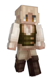 cubblestone Minecraft avatar full body