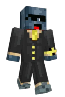cubeysquid Minecraft avatar full body