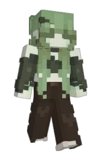 cuckquean Minecraft avatar full body