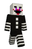 cumdump Minecraft avatar full body