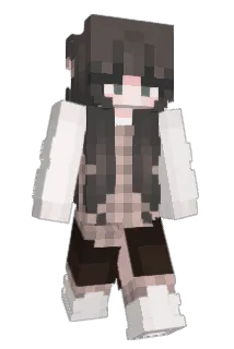 curiousKrystal Minecraft avatar full body