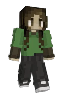 curlygreen Minecraft avatar full body