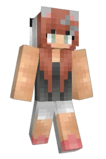 cutebunnykyu Minecraft avatar full body