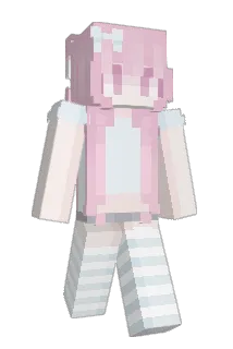 cutechained Minecraft avatar full body