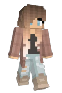 cutecurlz1020 Minecraft avatar full body