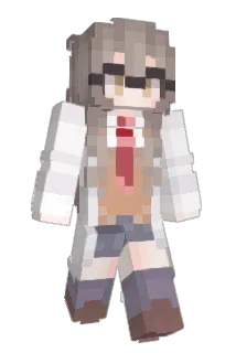 cutelady Minecraft avatar full body