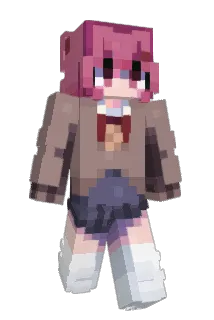 cutew0rm Minecraft avatar full body
