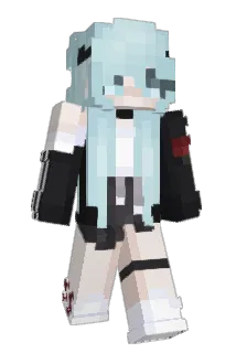cutieToothless Minecraft avatar full body