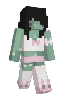 cutiepieness Minecraft avatar full body