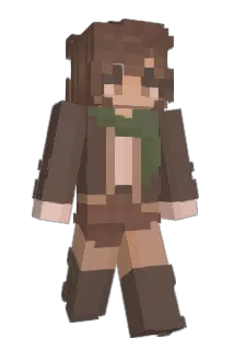 cutygirly Minecraft avatar full body