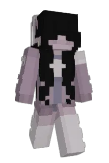 cybercure Minecraft avatar full body