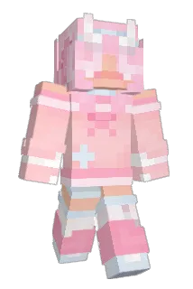 cybergumay Minecraft avatar full body
