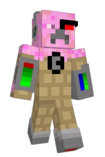 cybericecream Minecraft avatar full body